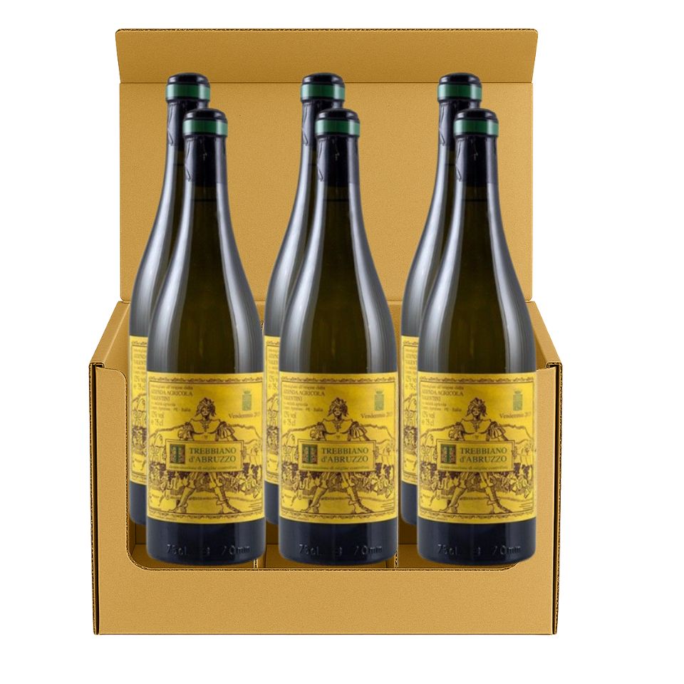 AZIENDA  AGRICOLA VALENTINI TREBBIANO D'ABRUZZO 2021 CL 75 - CONFEZIONE DA 6 BOTTIGLIE