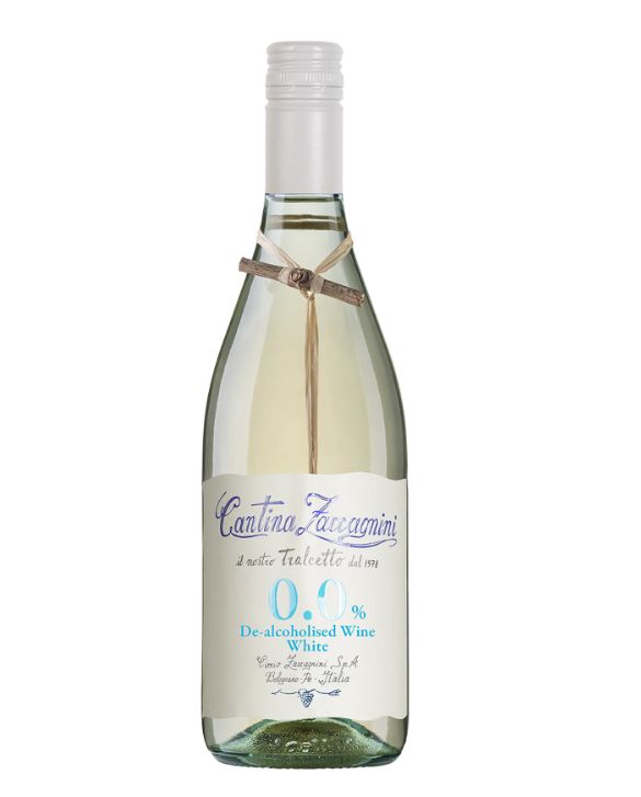 VINO ZACCAGNI TRALCETTO BIANCO 0.0 ALCHOL FREE 70CL