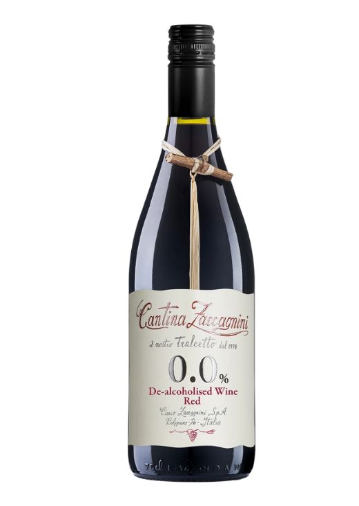 VINO ZACCAGNI TRALCETTO ROSSO 0.0 ALCHOL FREE 70CL