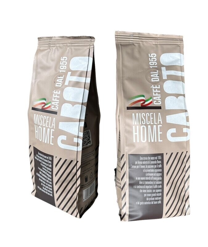 Caffè Caboto Miscela home, Caffè Macinato Con Valvola 250gr