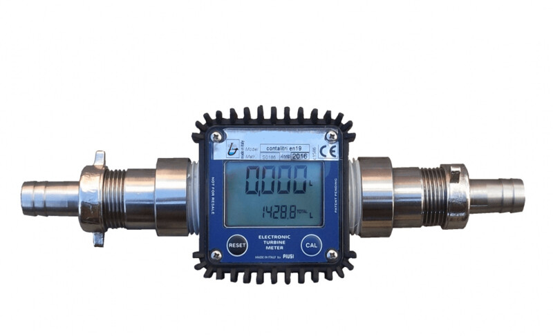Cuenta Litros PVC con turbina