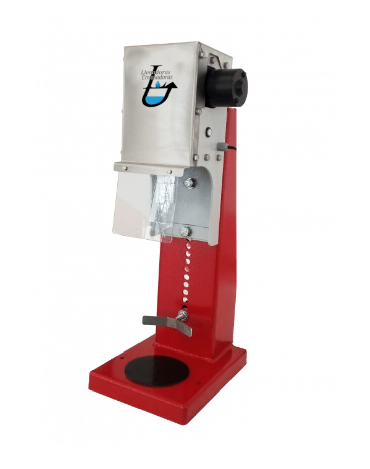 Tapadora semiautomática para tapones de corona (chapa) -ELÉCTRICA