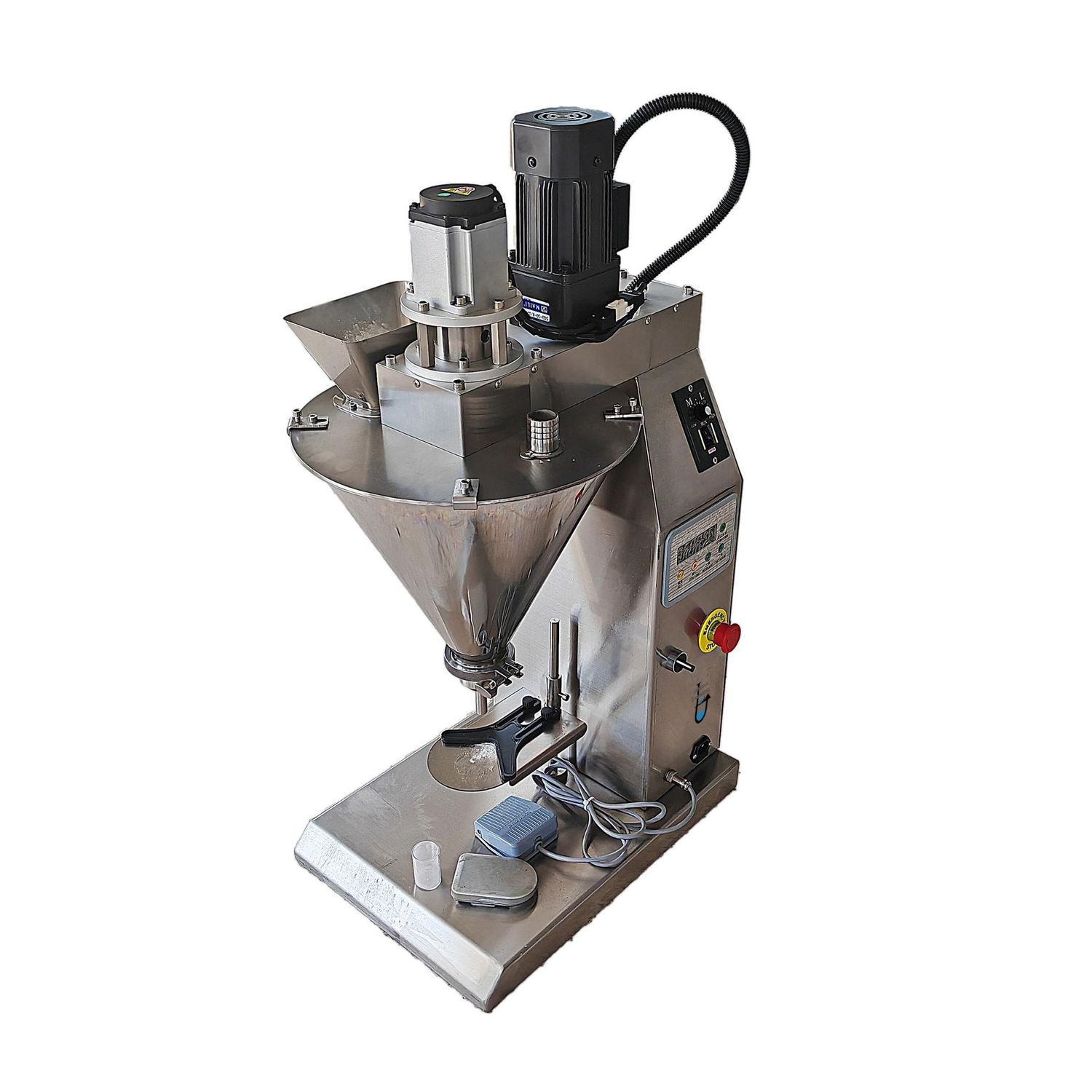 Envasadora de sobremesa para polvos Envasadora de sobremesa para polvos