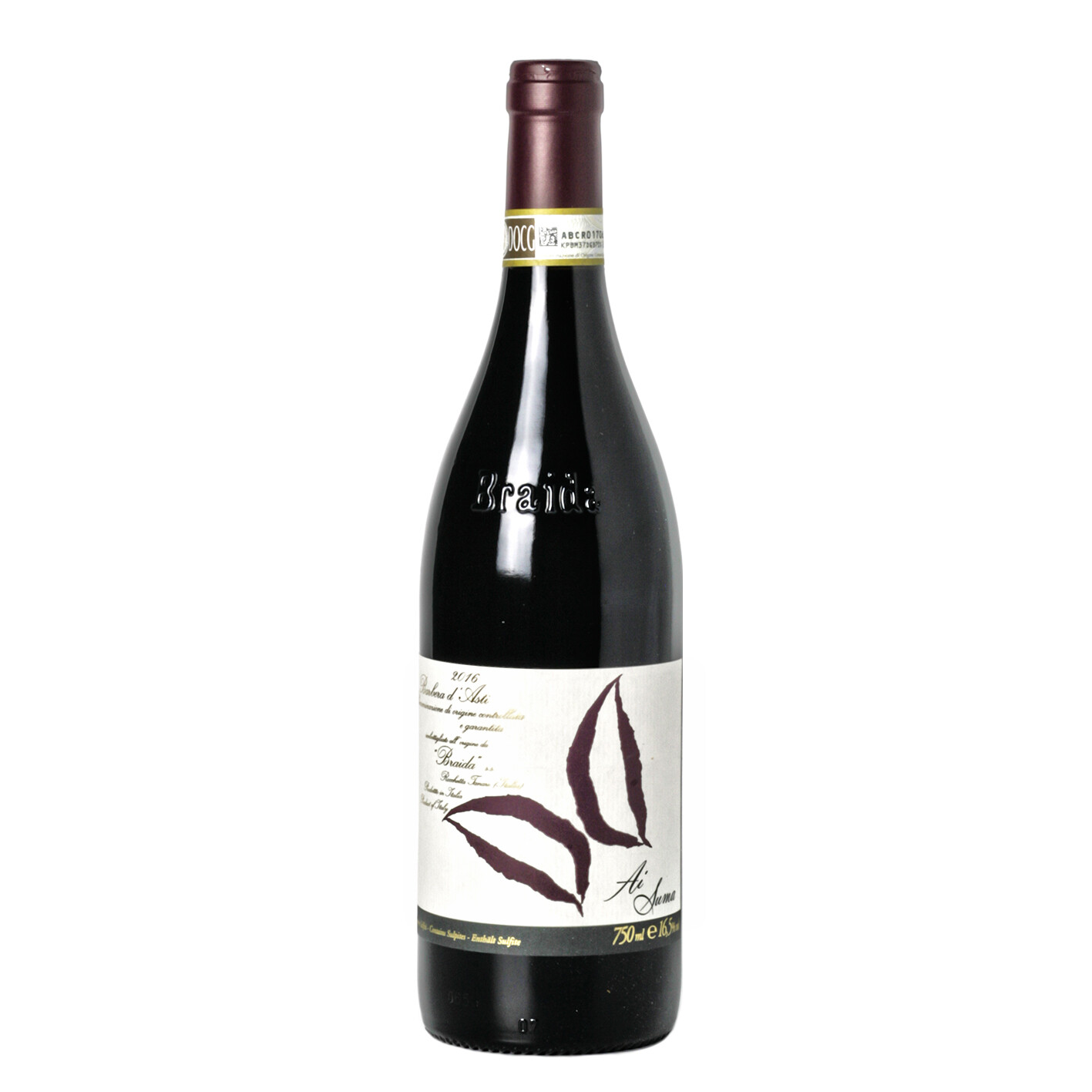 Ai Suma Barbera d'Asti DOCG 2012 Braida Magnum con cassa di legno