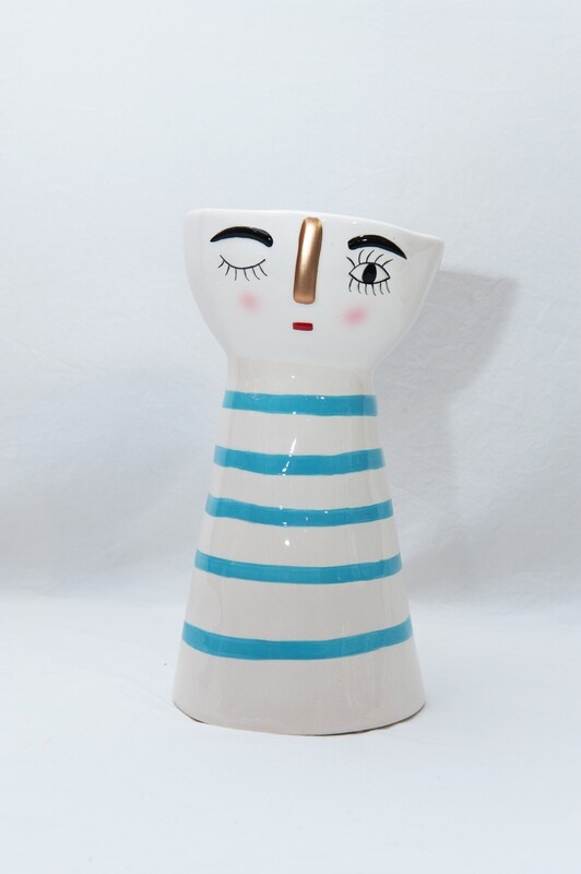 VASO DOLL A RIGHE