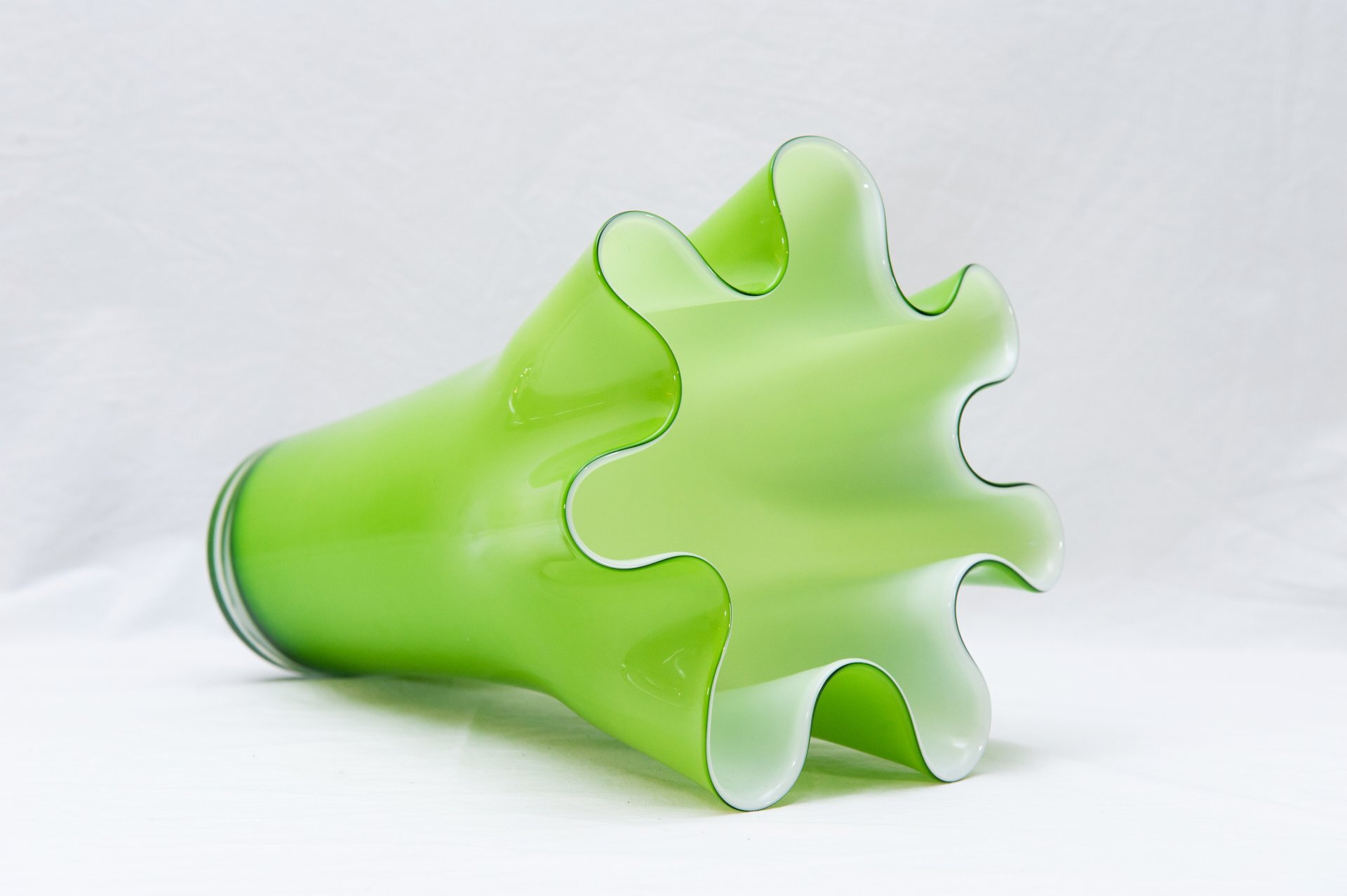 VASO DRAPPO VERDE GRANDE