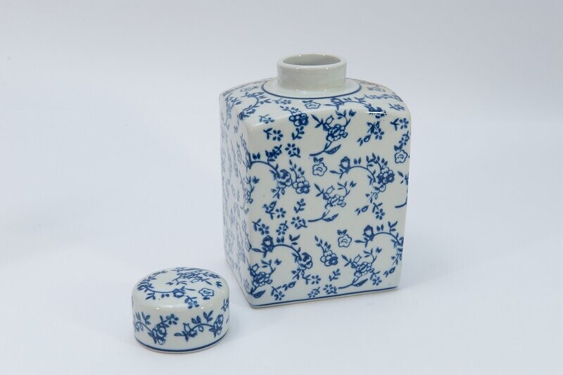 EDG Vaso Ming Quadrato Fiori