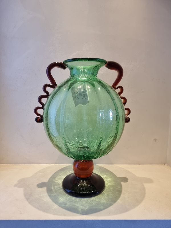 EDG – Vaso Corinto Sfera H 42 Cm Vetro Green