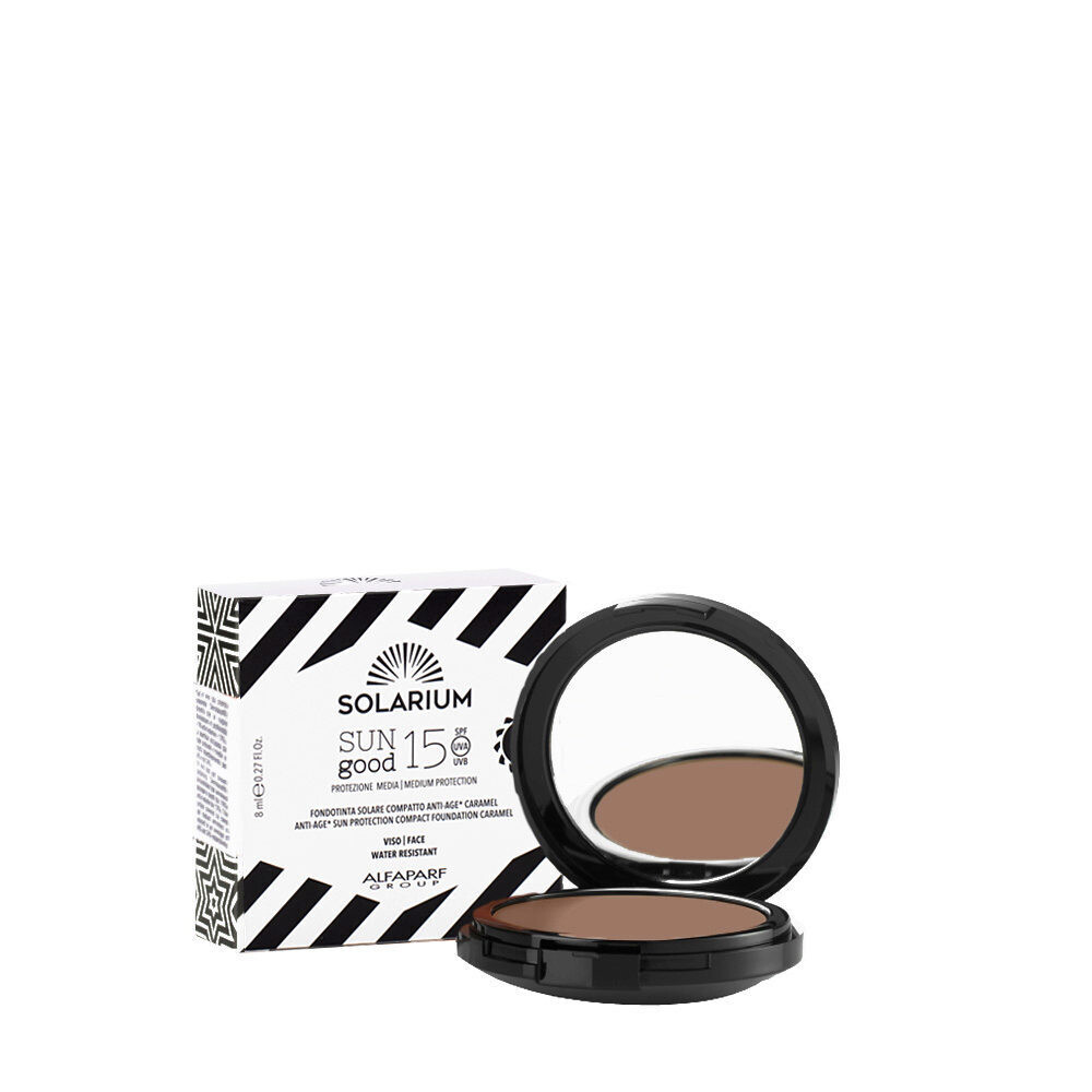 Fondotinta solare compatto anti-age caramel SPF15