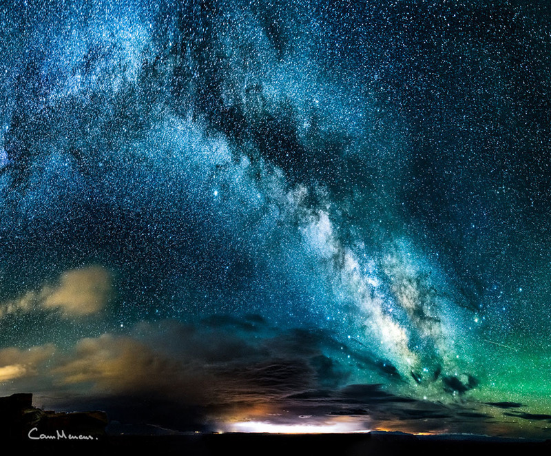 Gallery Wrapped: Milky Way Over Thunderstorm