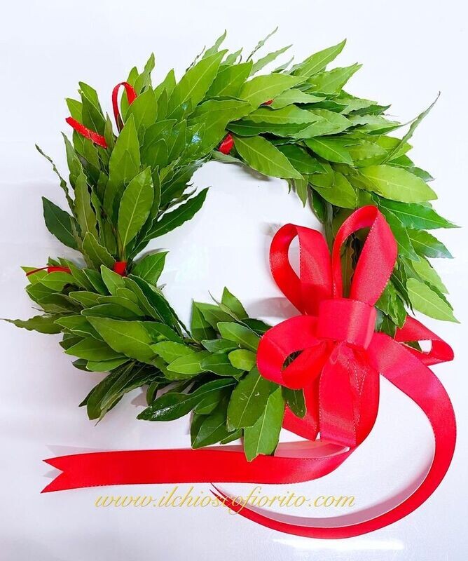 Coroncina d'alloro semplice 30€