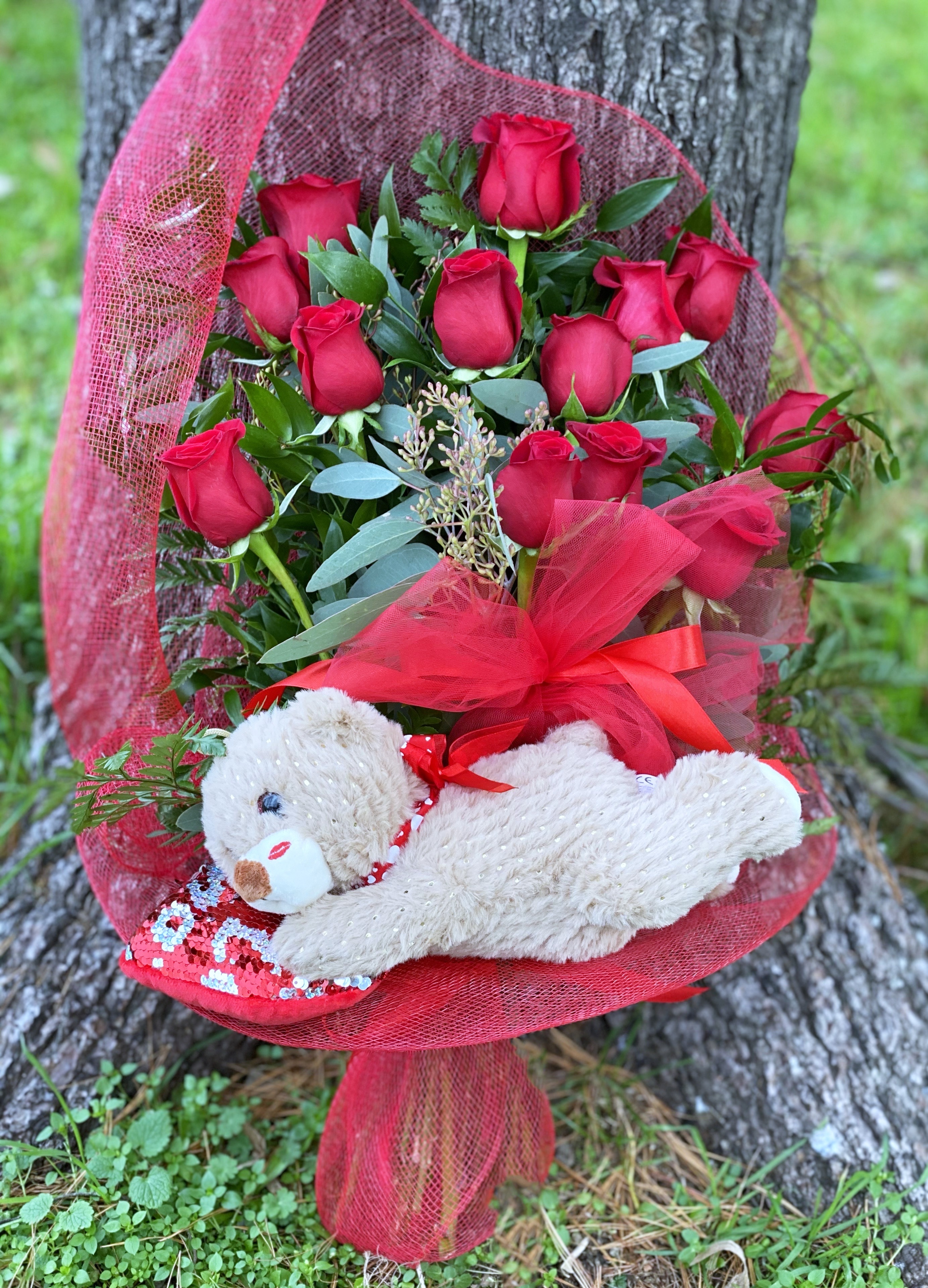 Rose e peluche da 50€ a 95€