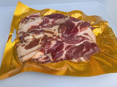 SMOKED BACON  ENDS -  (10€ per kg)