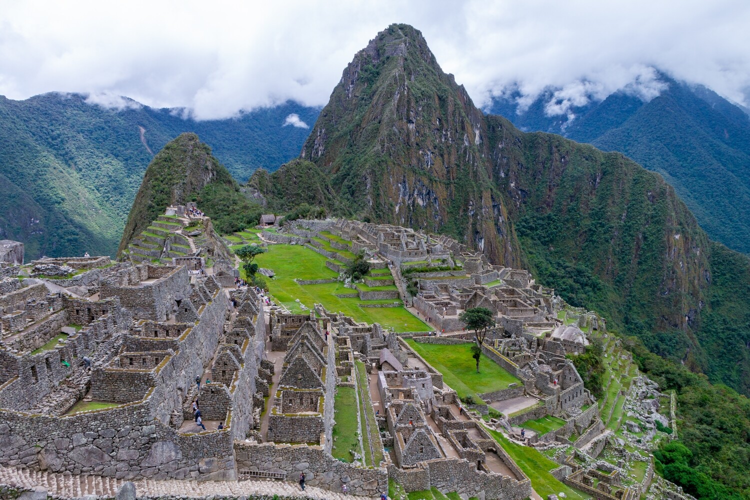 Machu Picchu Canvas Print and Lindt Chocolate Truffles