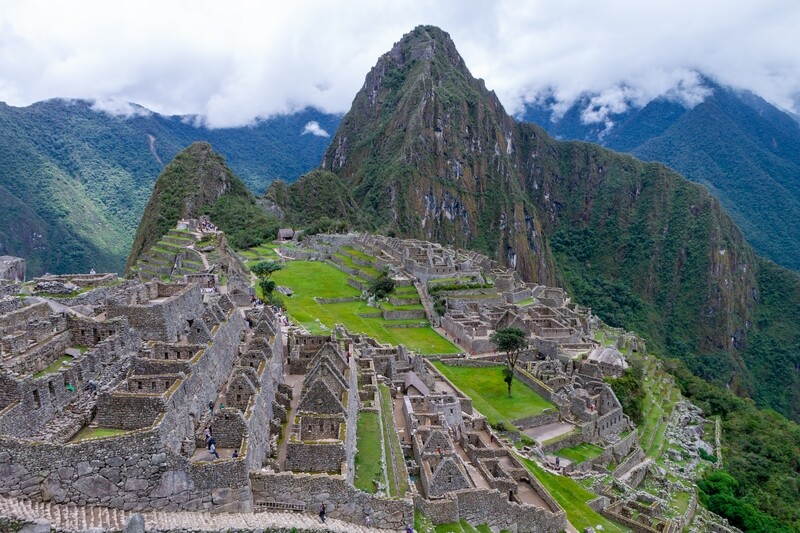 Machu Picchu Canvas Print and Lindt Chocolate Truffles