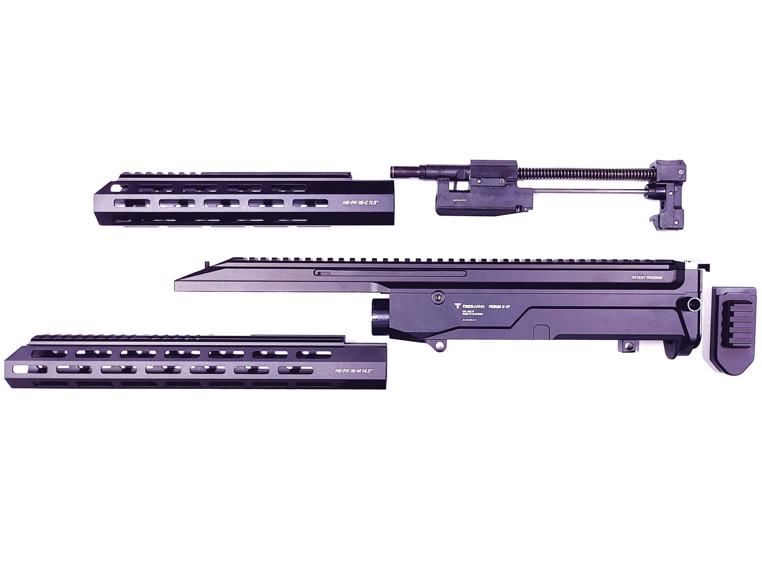 Perun X17-Builder&#39;s Kit - C-Frame Upper Only