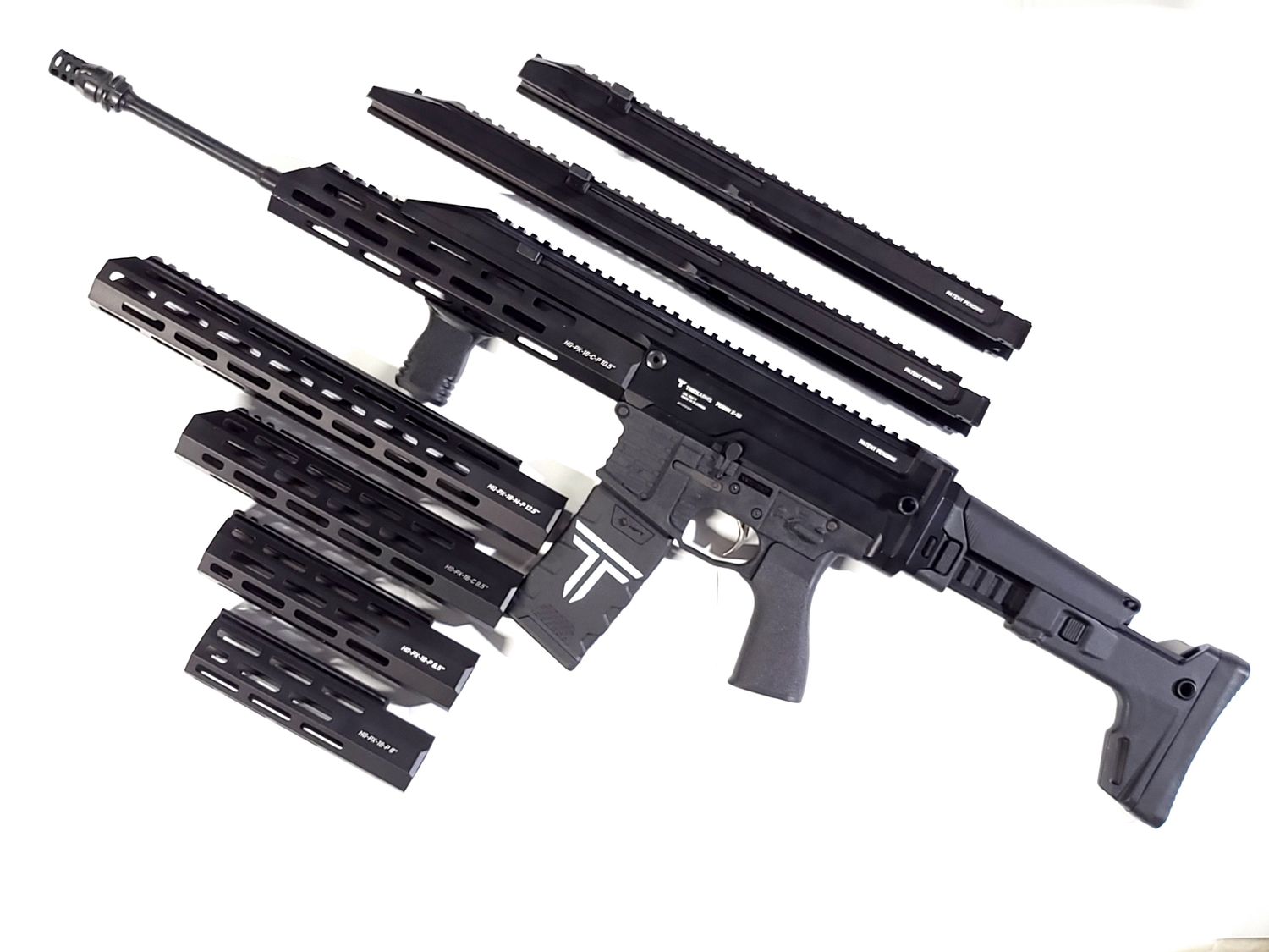 Perun X16 and X17 handguards