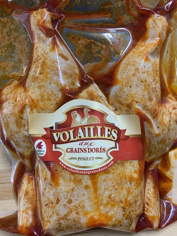Poulet piri piri en  crapaudine (2 kg)