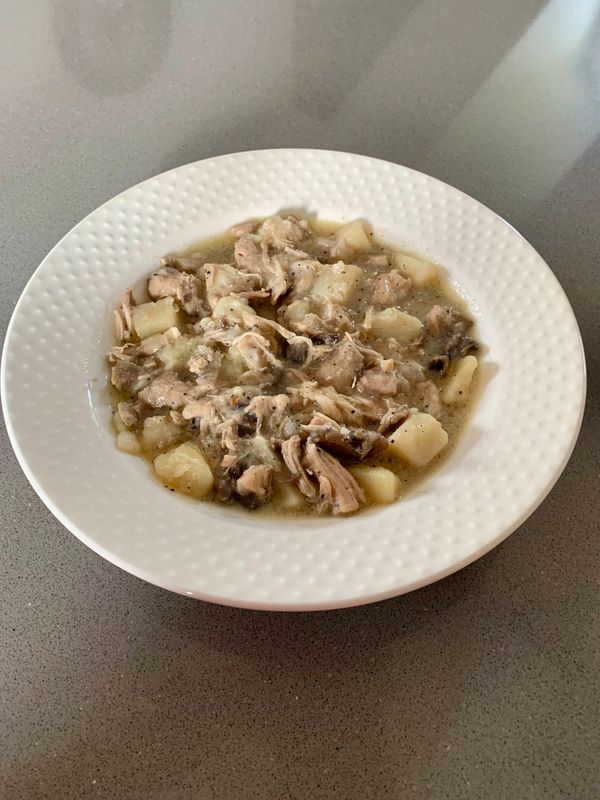 Coq au vin blanc (775g)