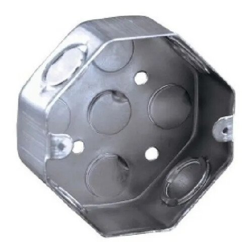 CAJAS DE CHAPA OCTOGONAL EMBUTIR
