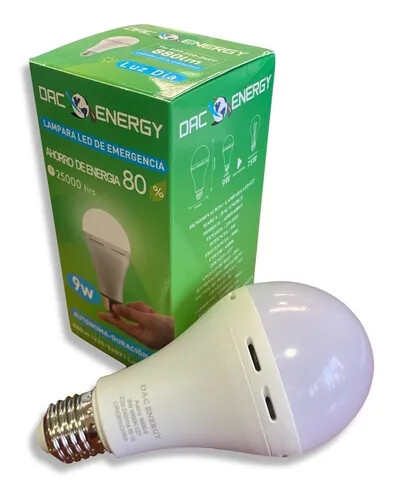 LAMPARA DE EMERGENCIA 9W