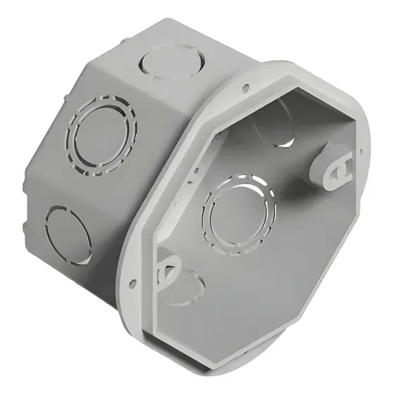 CAJAS DE PVC OCTOGONAL EMBUTIR