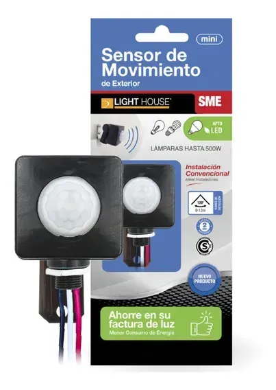 SENSOR DE MOVIMIENTO EXTERIOR