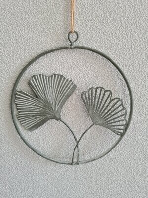 metalen bloemen raamhanger
