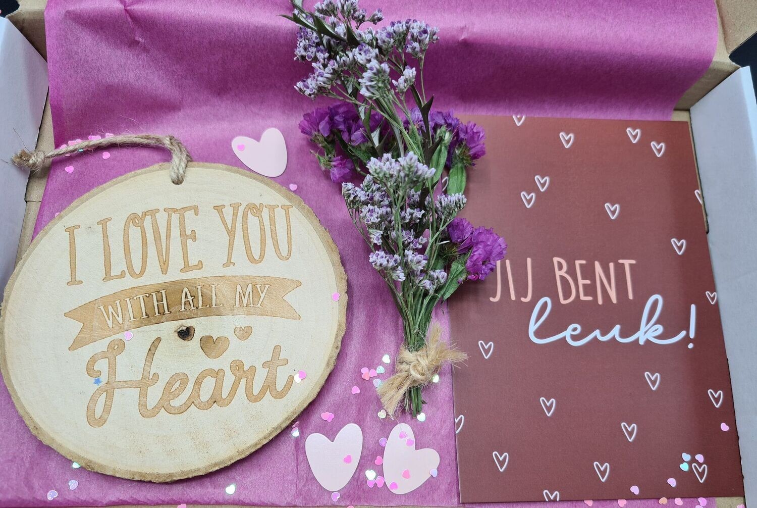 jij bent leuk ❤️  brievenbus cadeau
