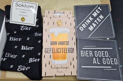 Biertje  brievenbus cadeau