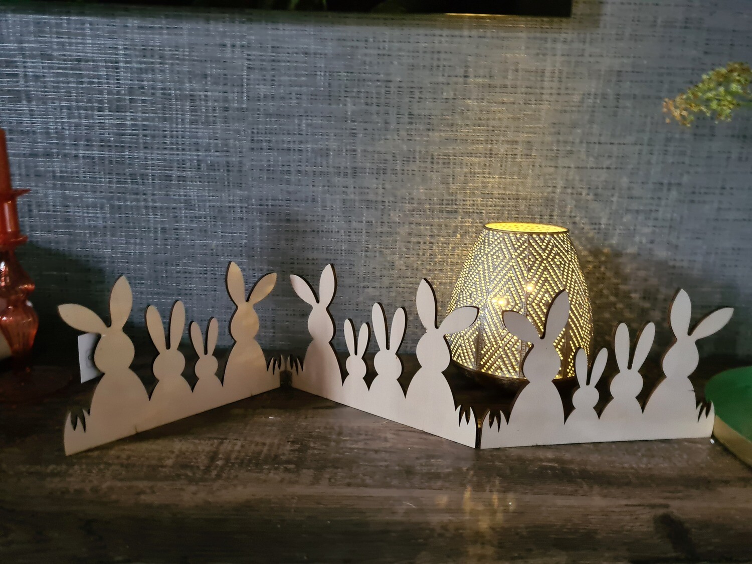 houten decoratie standaard