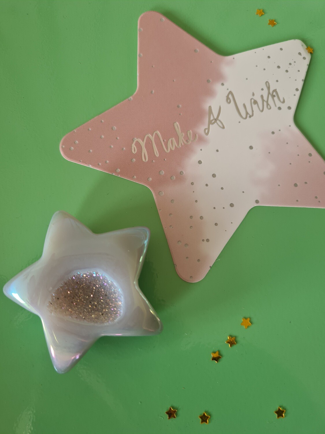 Make a wish agaat ster brievenbus cadeau