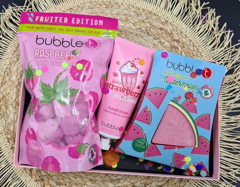 bubble t verwen gift set