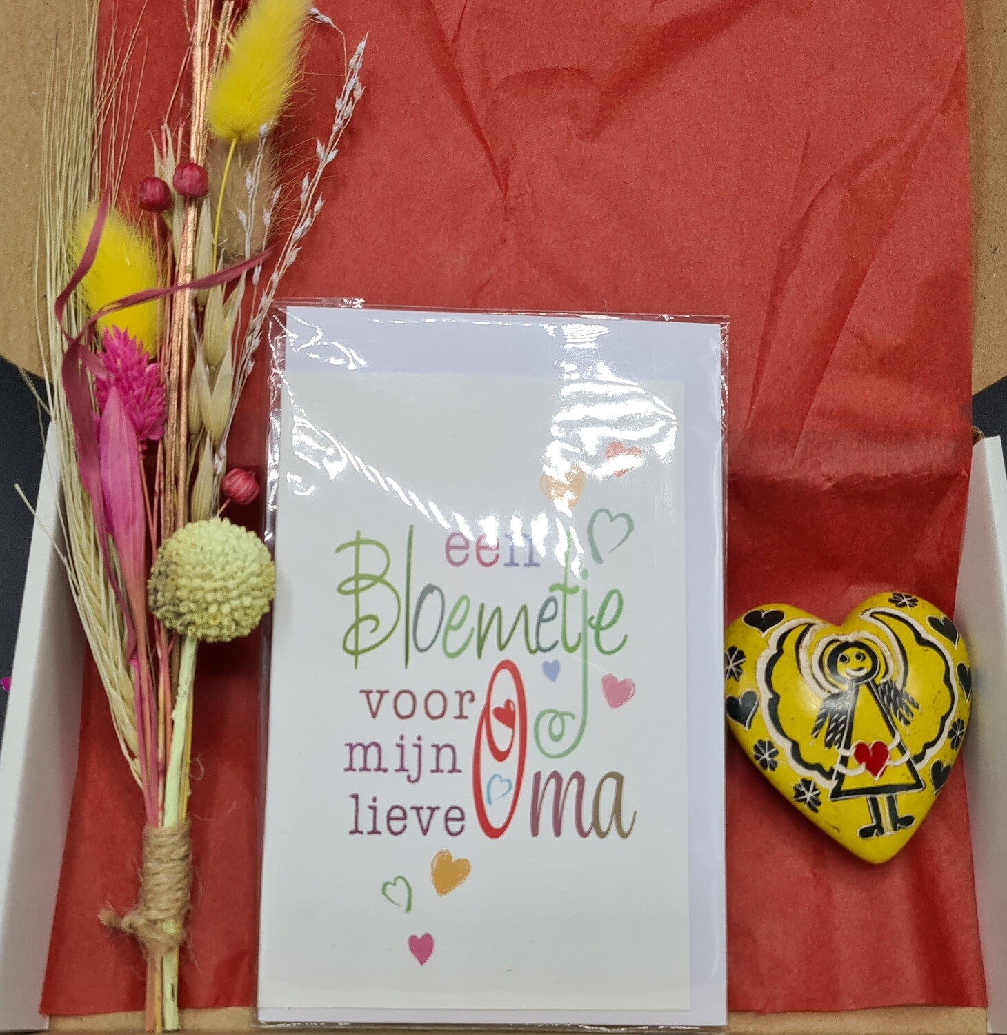 Beschermengel  voor oma  brievenbus cadeau