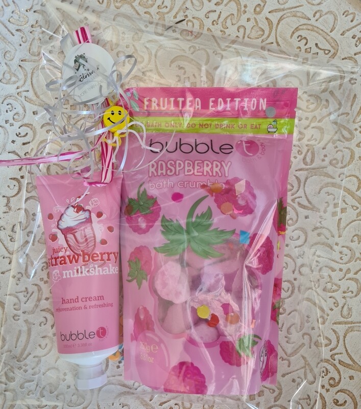 De 'bubble t' gift set