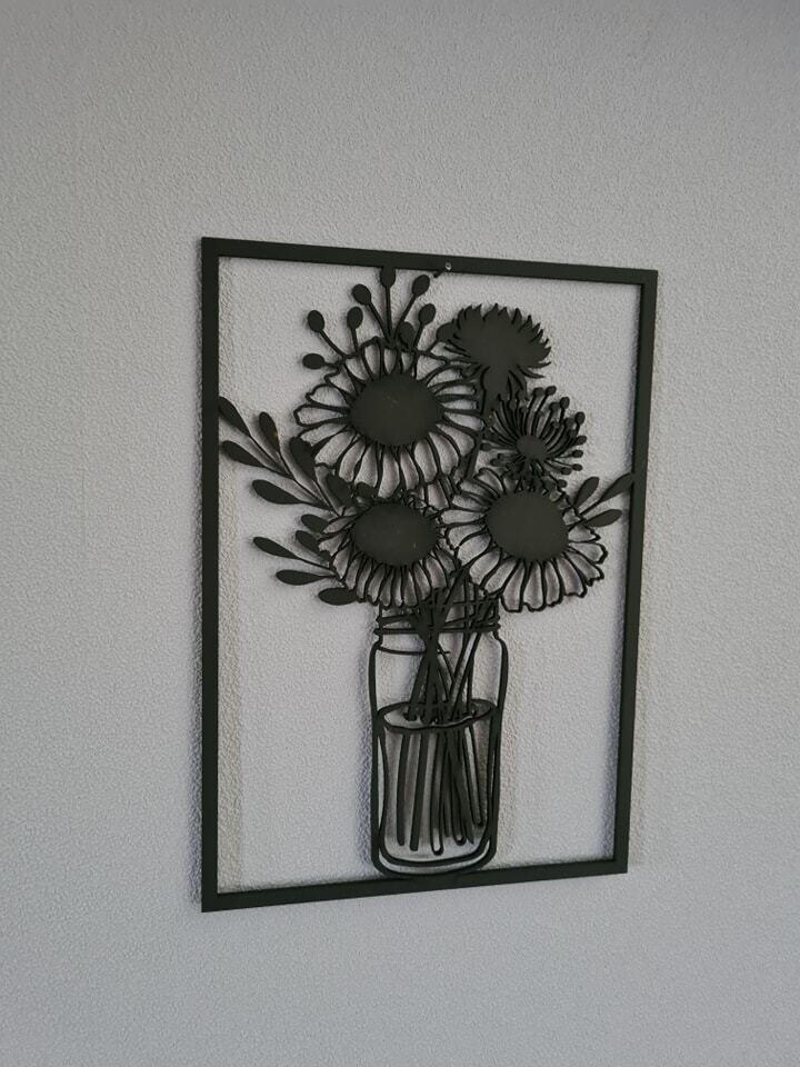 By WOOM - A4 FRAMED | Bouquet of flowers
