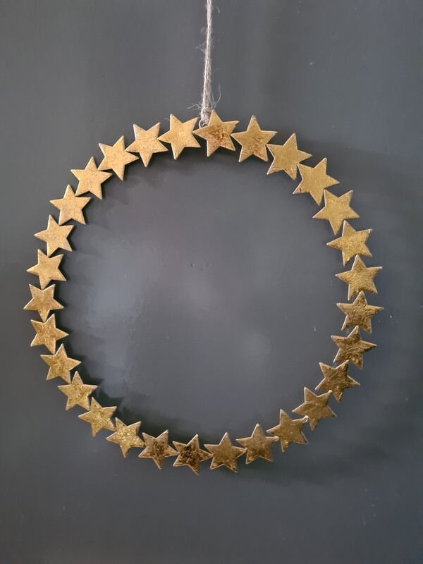 Gouden sterren krans