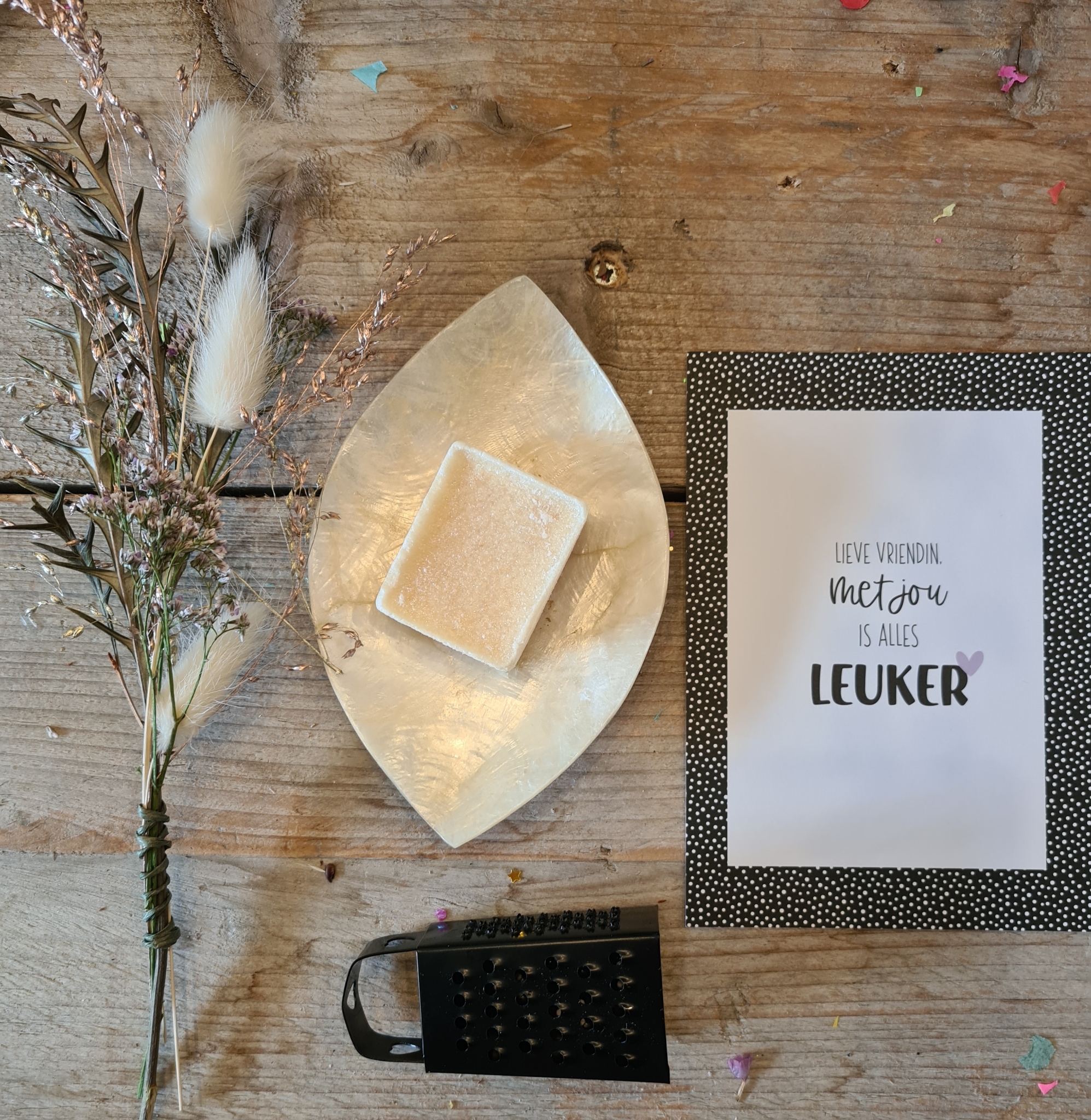 vriendschap amber  brievenbus cadeau