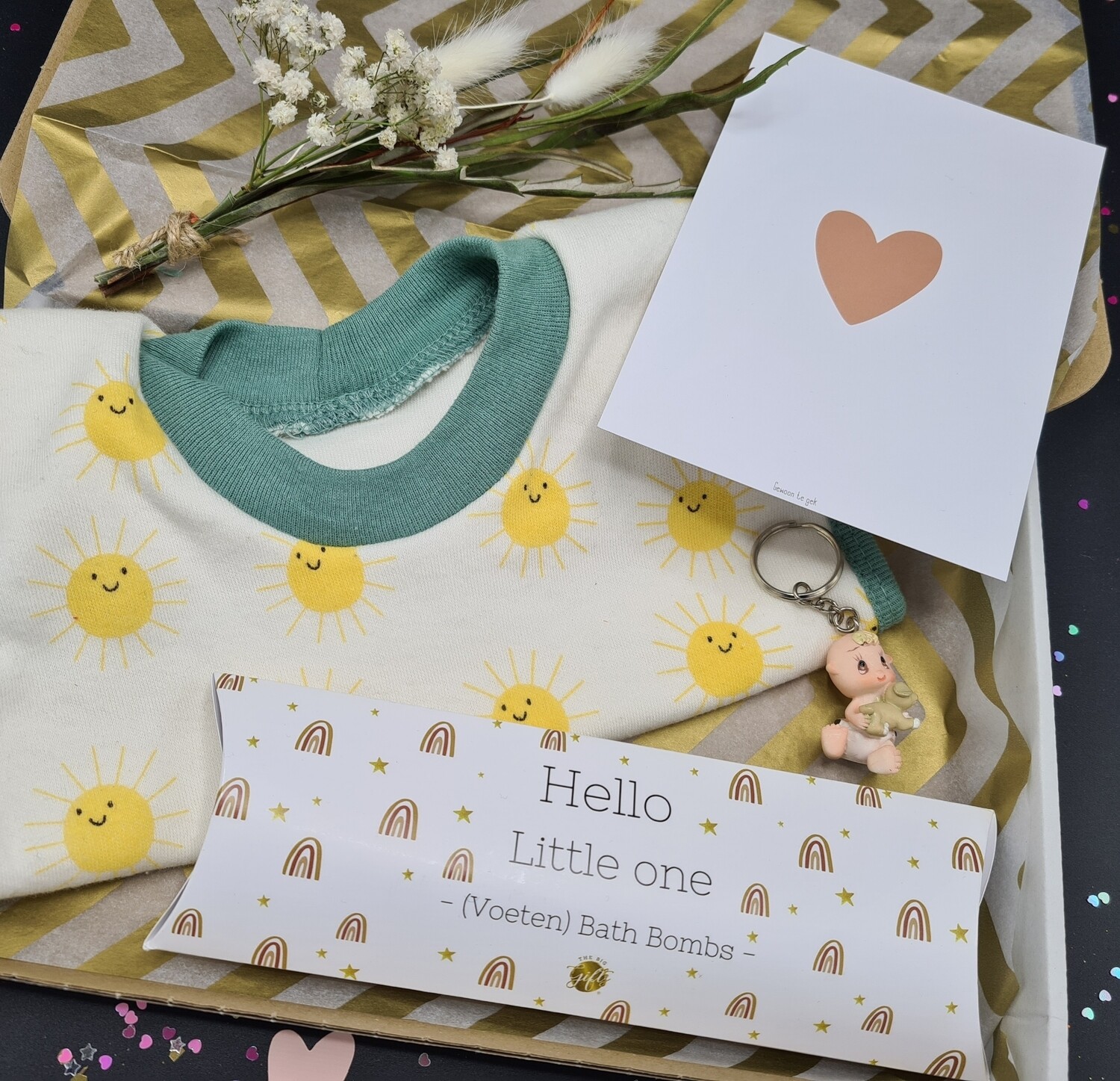 Hello little one  brievenbus cadeau