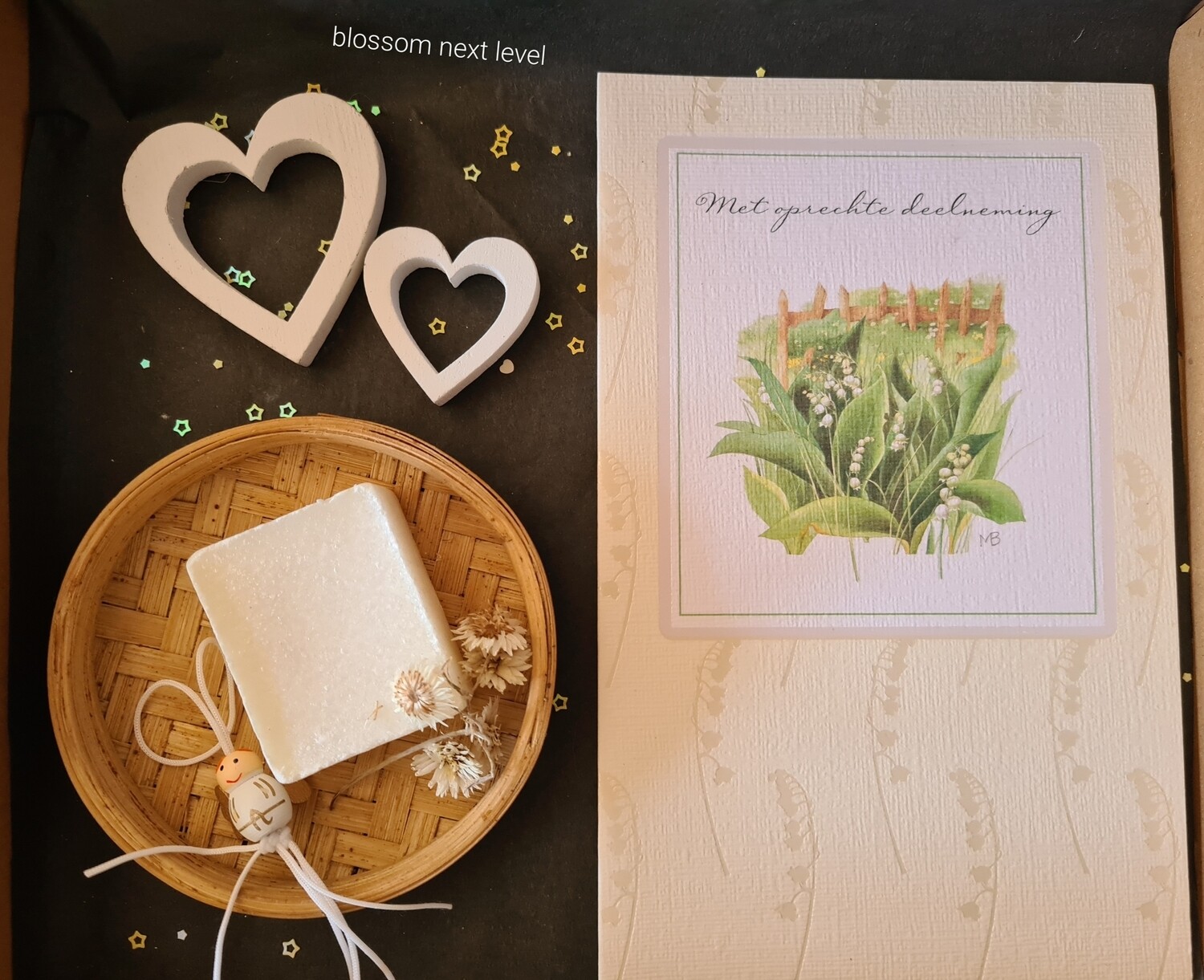 oprechte deelneming amber brievenbus cadeau