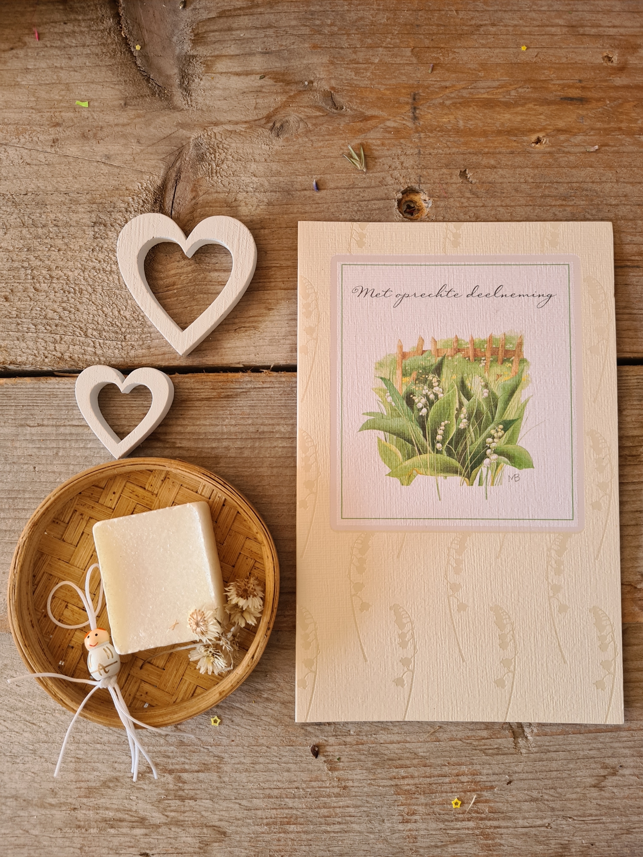 oprechte deelneming amber brievenbus cadeau