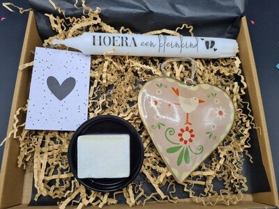  Hoera een kleinkind  brievenbus cadeau