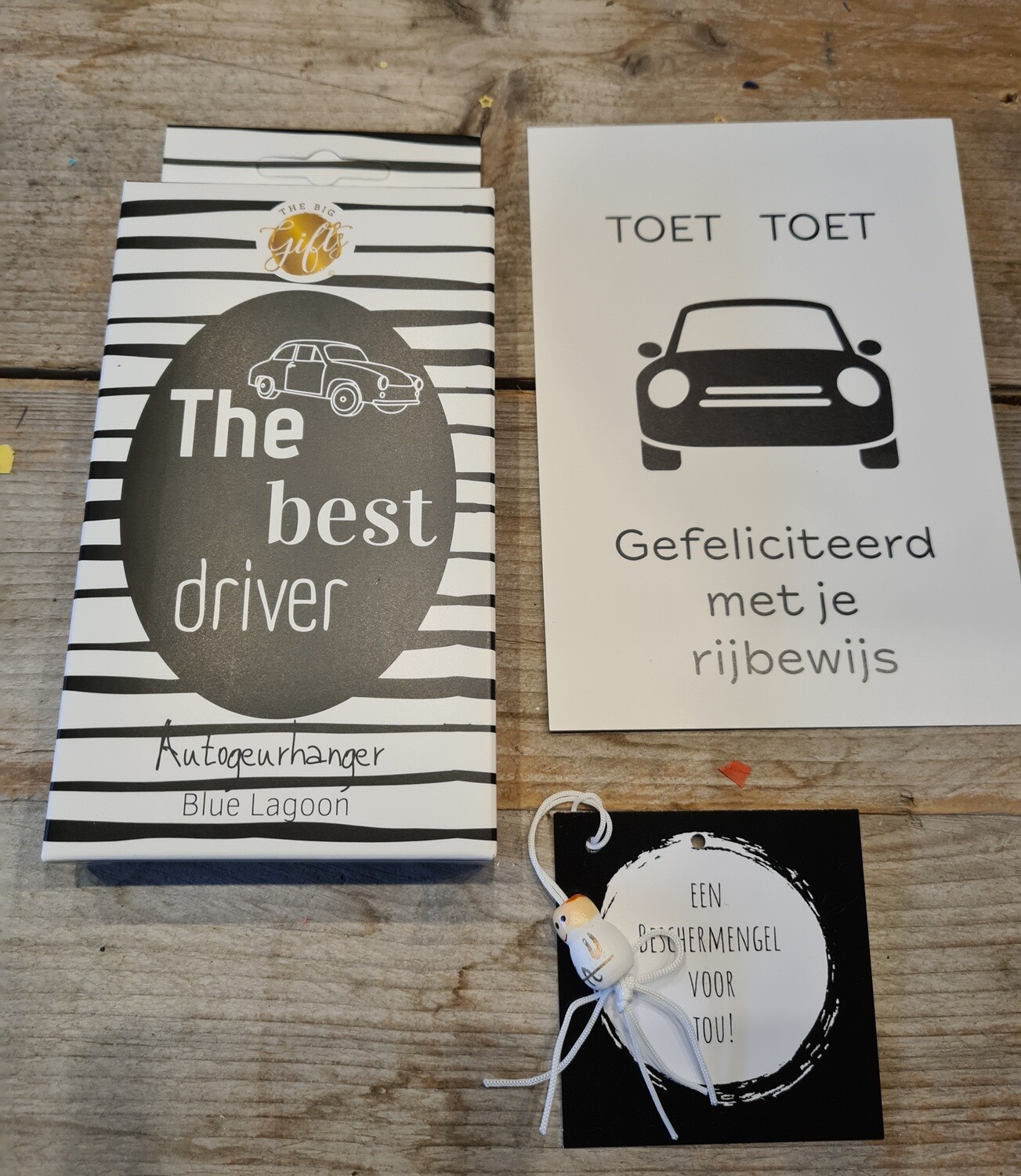 The best driver rijbewijs  brievenbus cadeau