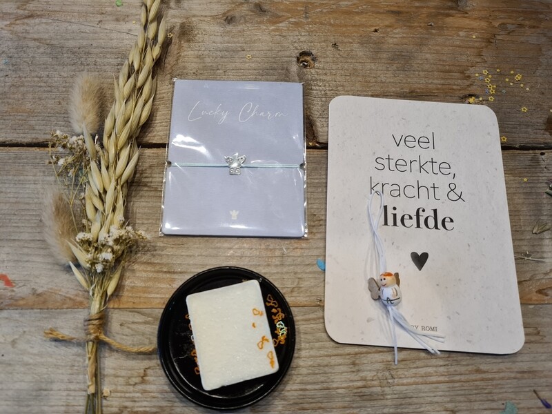 Liefde en kracht beschermengel  brievenbus cadeau
