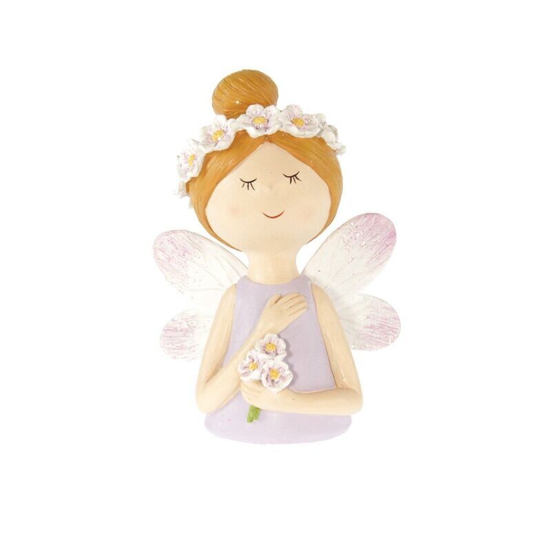 Bloemen elf-decoratie-paars