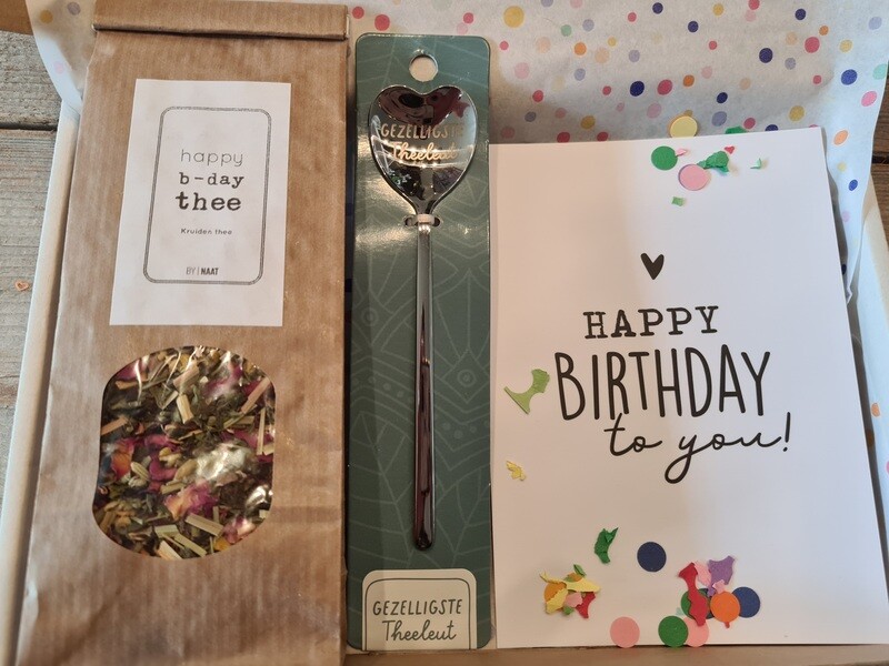 Happy birthday thea brievenbus cadeau