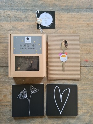 Karamel thee  brievenbus cadeau
