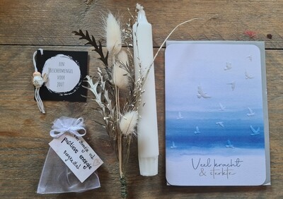 Veel liefde en kracht brievenbus cadeau