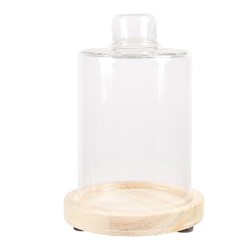 Stolp Transparant Bruin Clayre & Eef collectie