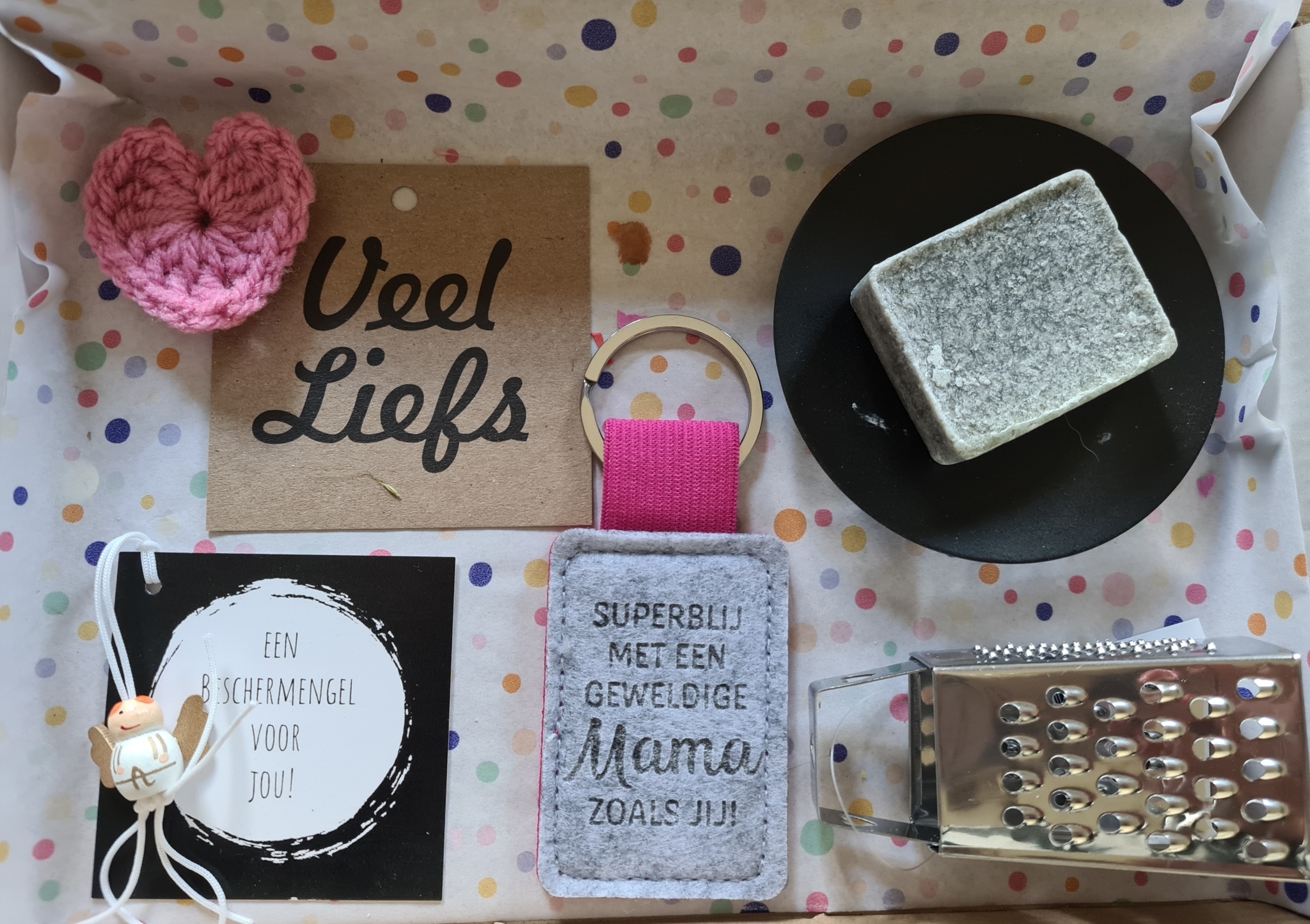 Veel liefs voor mama brievenbus cadeau